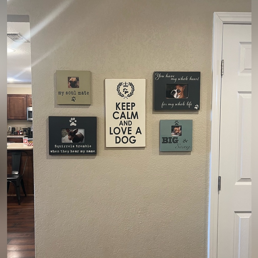 SET OF 5-wall art and picture Frames - Picture 3 of 16